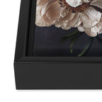 Midnight Peonies  Framed Canvas Print Gallery Image 3