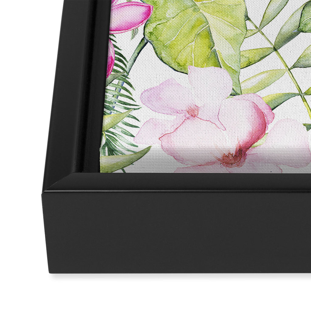 Tropical Garden 2 Framed Canvas Print Gallery Image 3