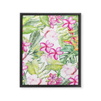 Tropical Garden 2 Framed Canvas Print Gallery Image 8