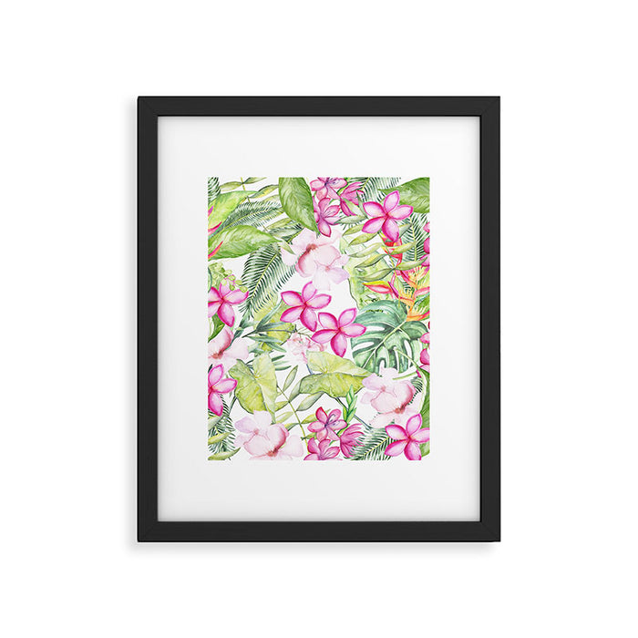 Tropical Garden 2 Framed Art Print Gallery Image 1