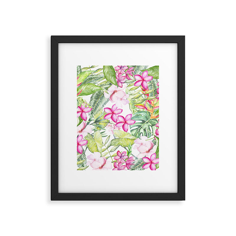 Tropical Garden 2 Framed Art Print Gallery Image 6