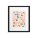 Kitchen Ingredient Art Print Framed Art Print Gallery Image 5
