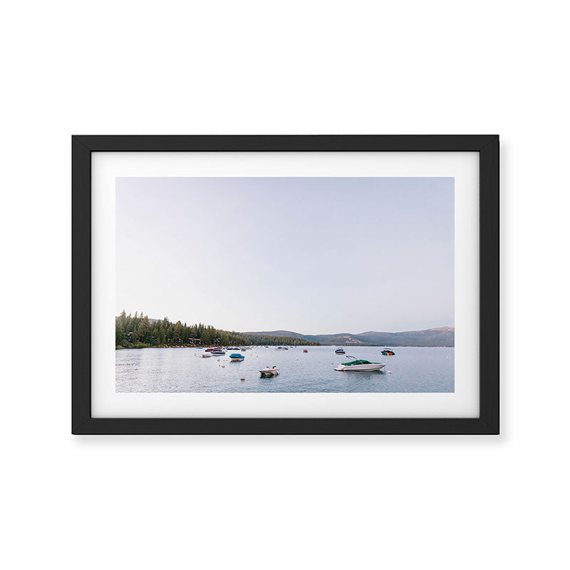 LAKE TAHOE 6 Framed Art Print