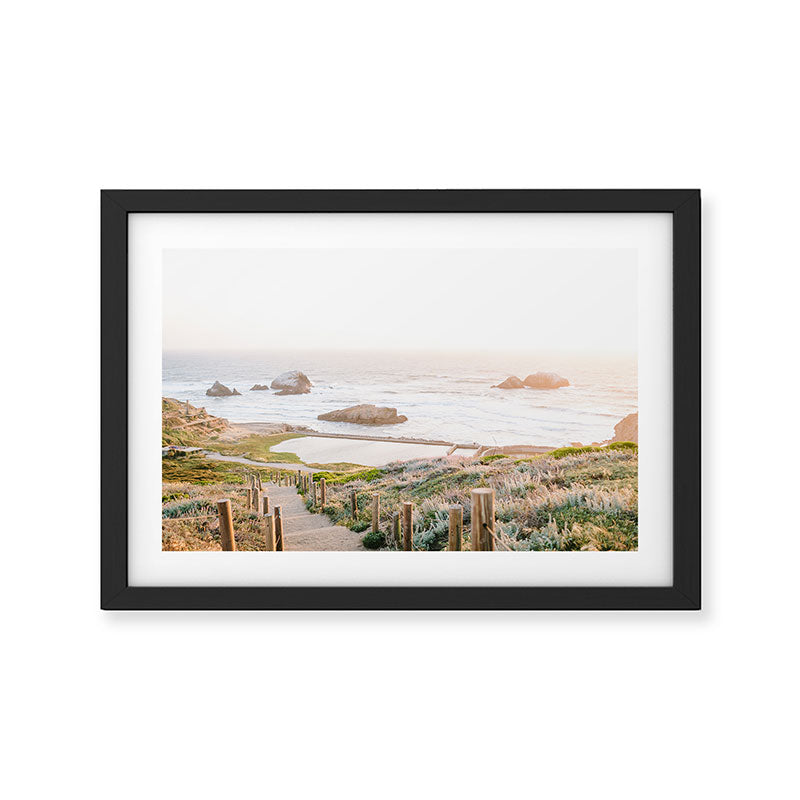 SUTRO BATHS 4 Framed Art Print Gallery Image 1