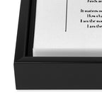 Invictus by William Ernest Henley Framed Canvas Print Gallery Image 3