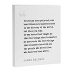 James Baldwin Quote on Books Canvas Print Gallery Image 8