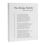 The Bridge Builder by Will Allen Dromgoole Canvas Print Gallery Image 8
