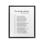 The Bridge Builder by Will Allen Dromgoole Framed Canvas Print Gallery Image 8