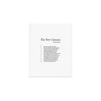 The New Colossus by Emma Lazarus Art Print Gallery Image 1