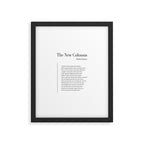 The New Colossus by Emma Lazarus Framed Art Print Gallery Image 6