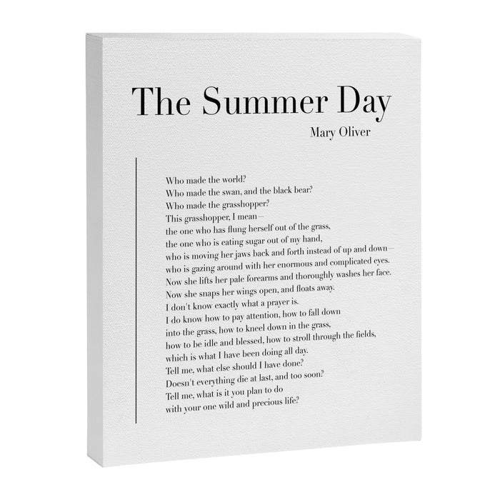 The Summer Day Canvas Print Gallery Image 1