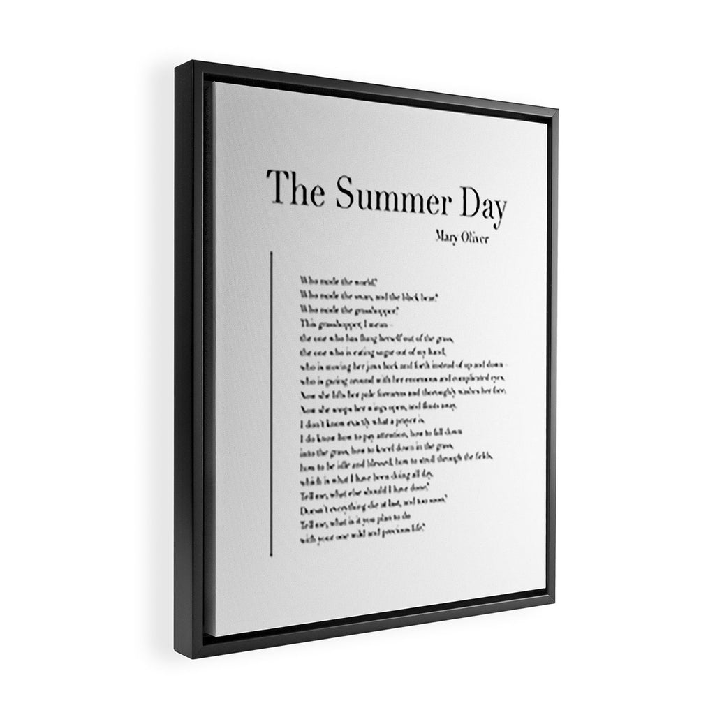 The Summer Day Framed Canvas Print Gallery Image 2