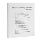 When I Am Among The Trees Canvas Print Gallery Image 8