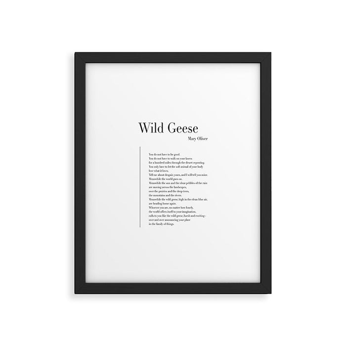 Wild Geese Framed Art Print Gallery Image 1