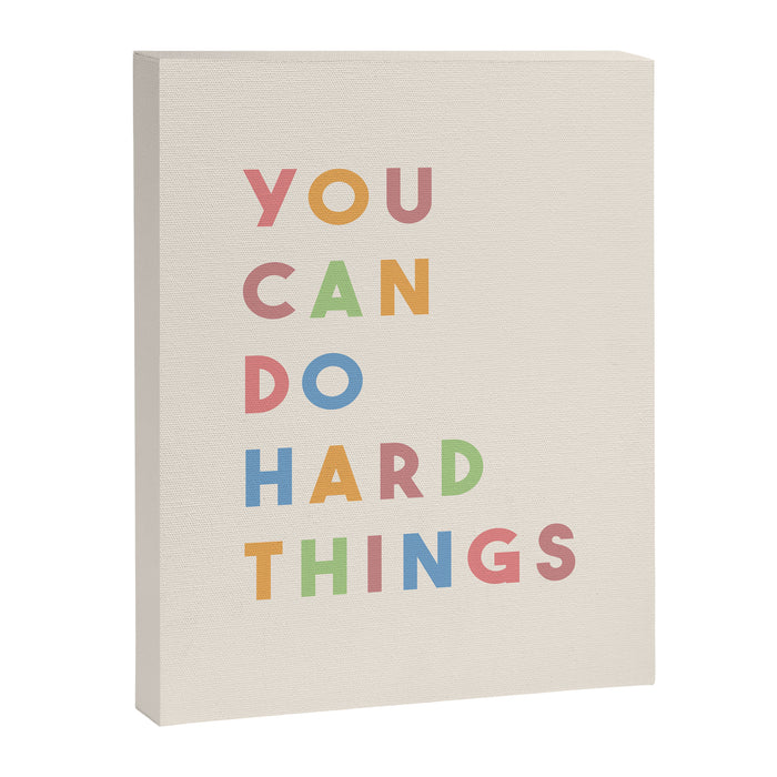 You Can Do Hard Things Canvas Print Gallery Image 1