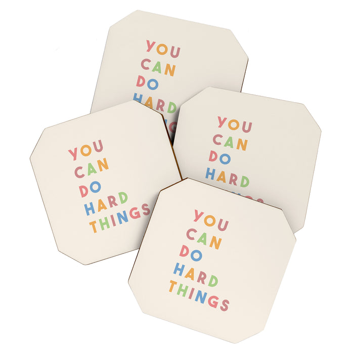 You Can Do Hard Things Coaster Gallery Image 1