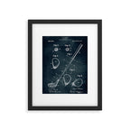 1909 - Golf Club patent art Framed Art Print Gallery Image 5