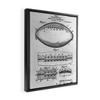 1938 Football Framed Canvas Print Gallery Image 2