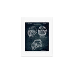 1995 - Goaldtender's mask for ice hockey Art Print Gallery Image 1