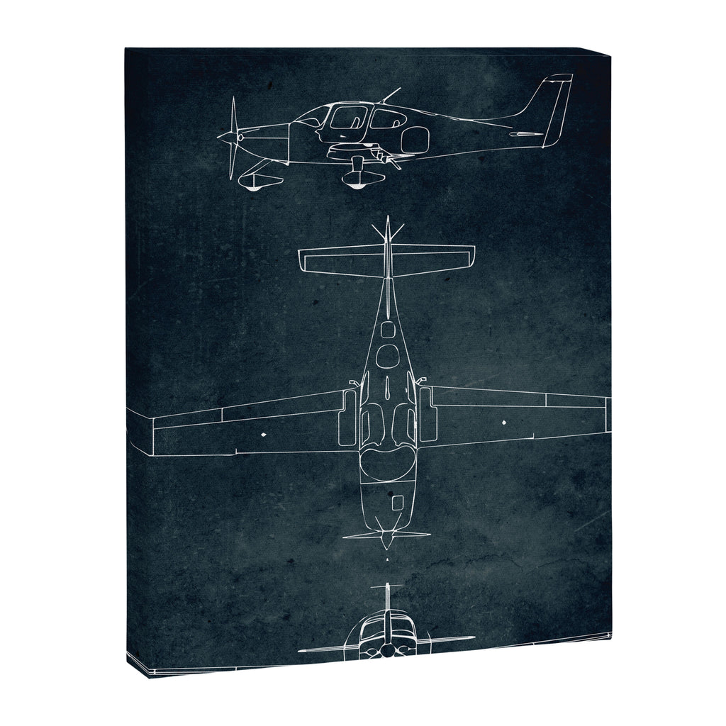 CIRRUS SR22 - First flight 2001 Canvas Print Gallery Image 6