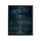 CIRRUS SR22 - First flight 2001 Framed Canvas Print Gallery Image 6
