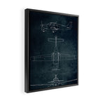 CIRRUS SR22 - First flight 2001 Framed Canvas Print Gallery Image 2