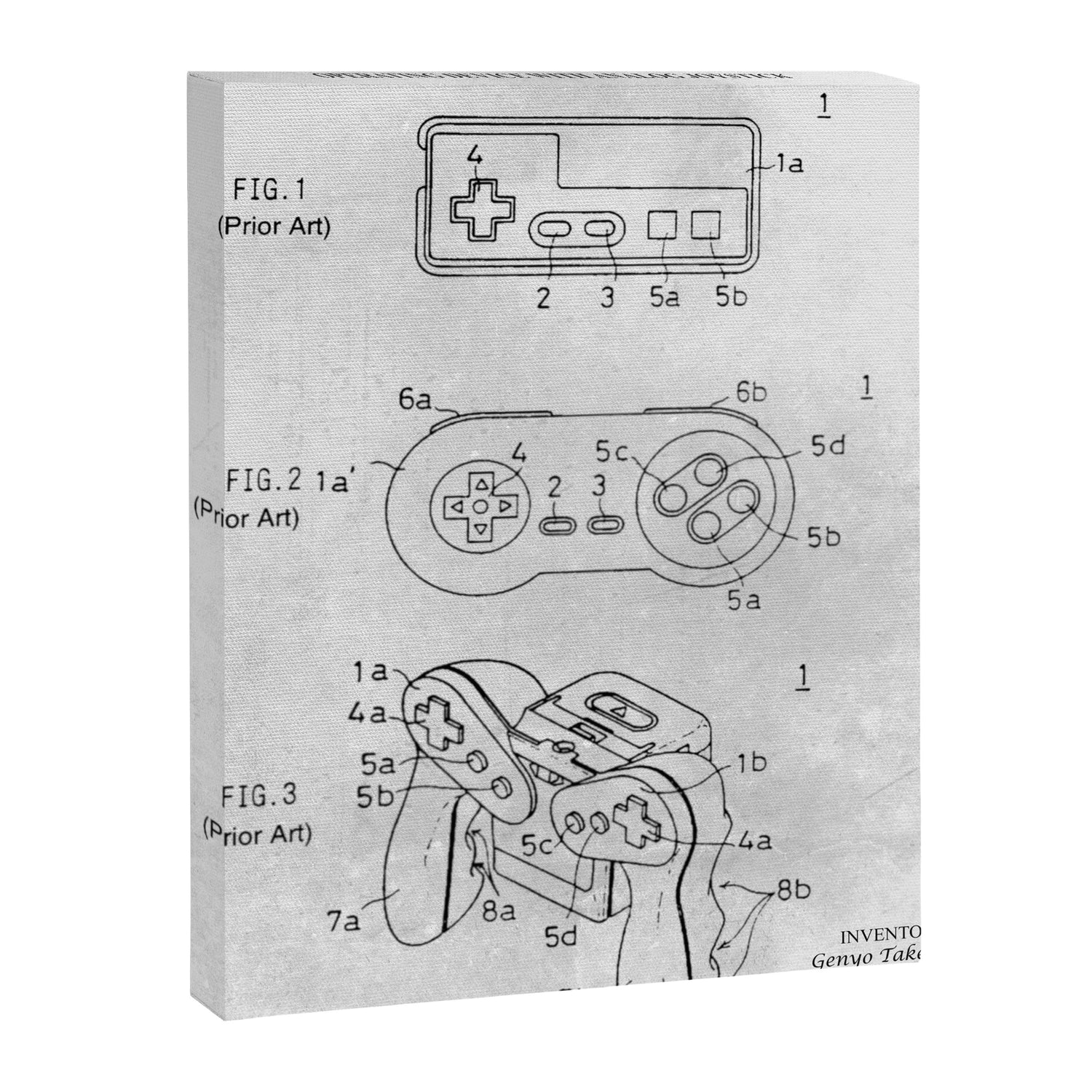 Game controller Canvas Print Gallery Image 6