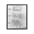 Game controller Framed Canvas Print Gallery Image 6