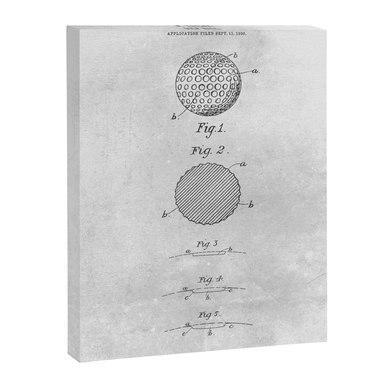 Golf ball Canvas Print Gallery Image 6