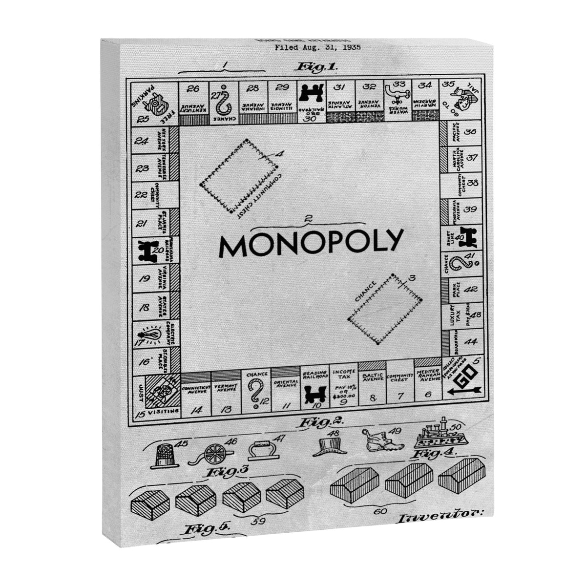 Monopoly Canvas Print Gallery Image 6