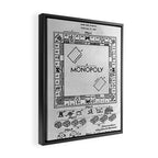 Monopoly Framed Canvas Print Gallery Image 2