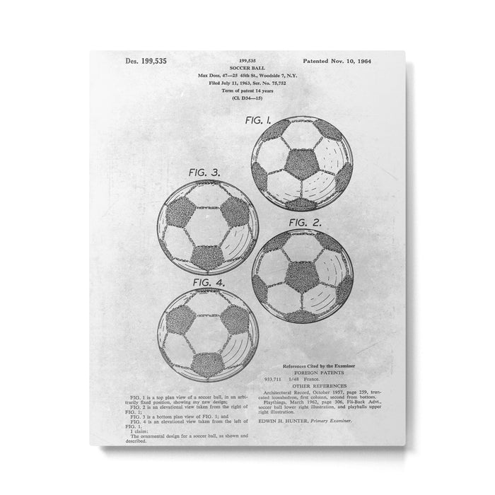 Soccer Ball Metal Print Gallery Image 1