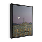 Beautiful sunset in town | sky | bling | diamonds | glitter | sparkle | city | architecture Framed Canvas Print Gallery Image 2