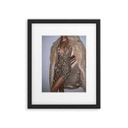 CELEBRATING MOOD | glitter | glamour | shiny | fashion | dress | gorgeous | style | chic | elegant  Framed Art Print Gallery Image 5