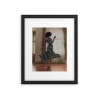 DANCE | happy | collage | dress | sparkle | woman | home | happiness | Weekend | glitter | shine |  Framed Art Print Gallery Image 6