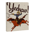 Yeehaw! Canvas Print Gallery Image 6