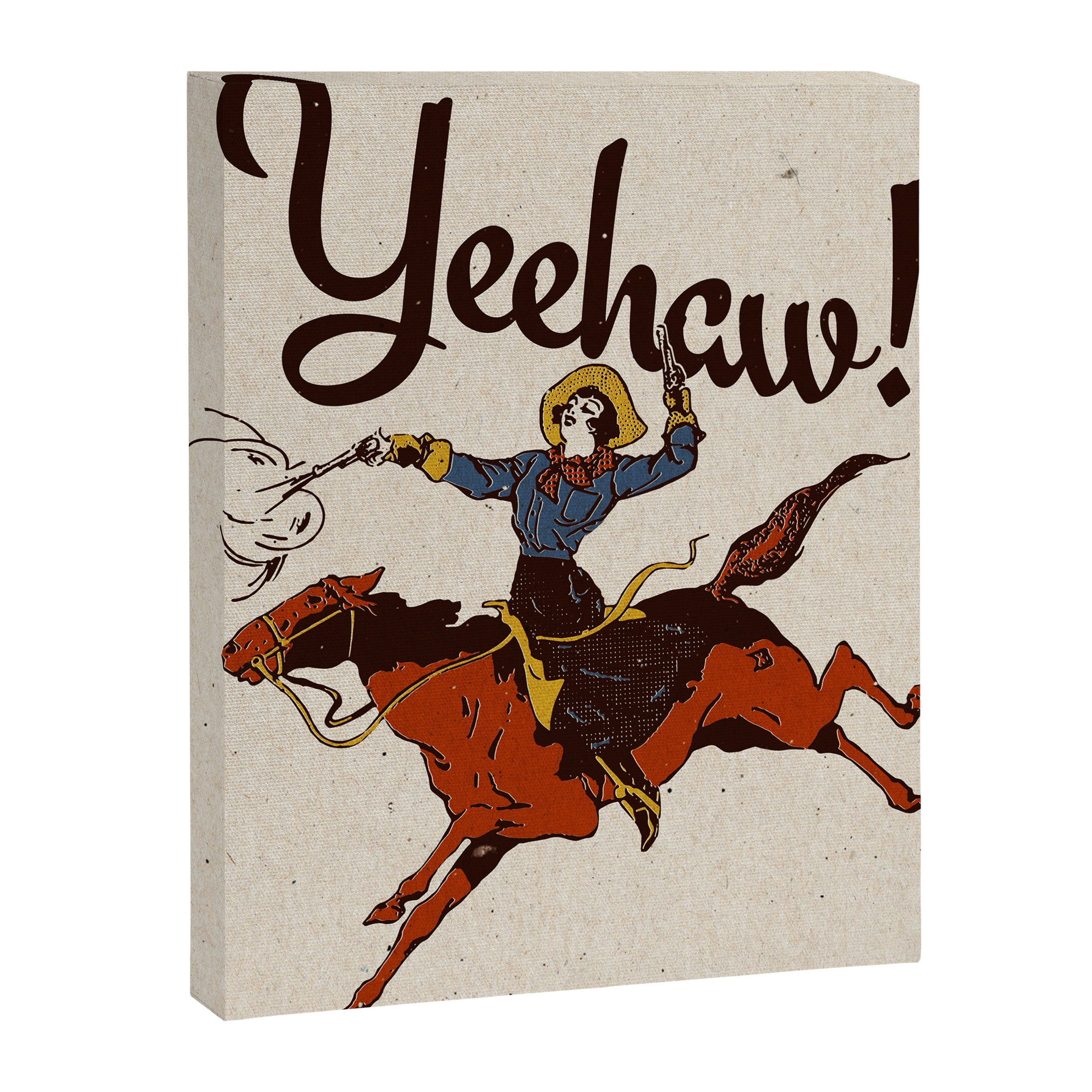 Yeehaw! Canvas Print Gallery Image 6