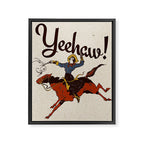 Yeehaw! Framed Canvas Print Gallery Image 6