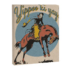 Yippee ki yay! Canvas Print Gallery Image 6