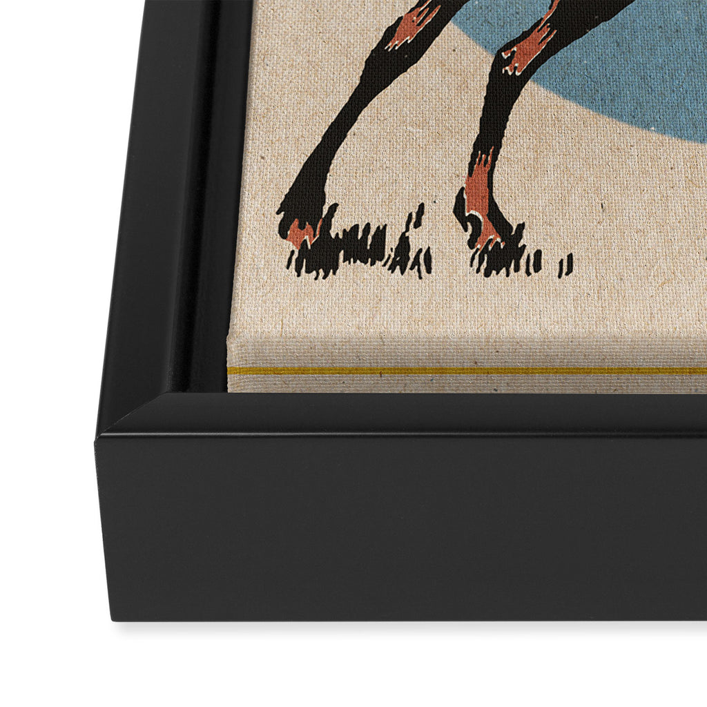 Yippee ki yay! Framed Canvas Print Gallery Image 3