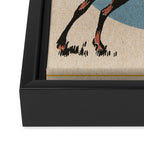 Yippee ki yay! Framed Canvas Print Gallery Image 3
