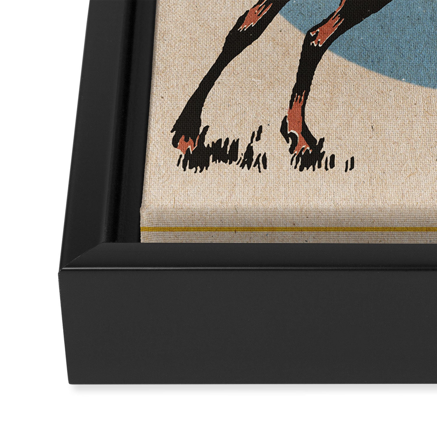 Yippee ki yay! Framed Canvas Print Gallery Image 3