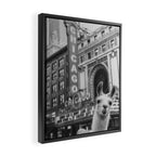 Chicago Llama Framed Canvas Print Gallery Image 2