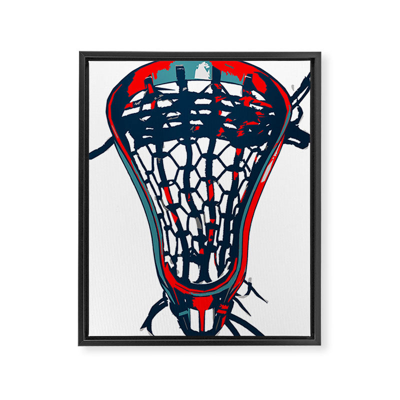 Lacrosse Vote Flow Framed Canvas Print Gallery Image 8
