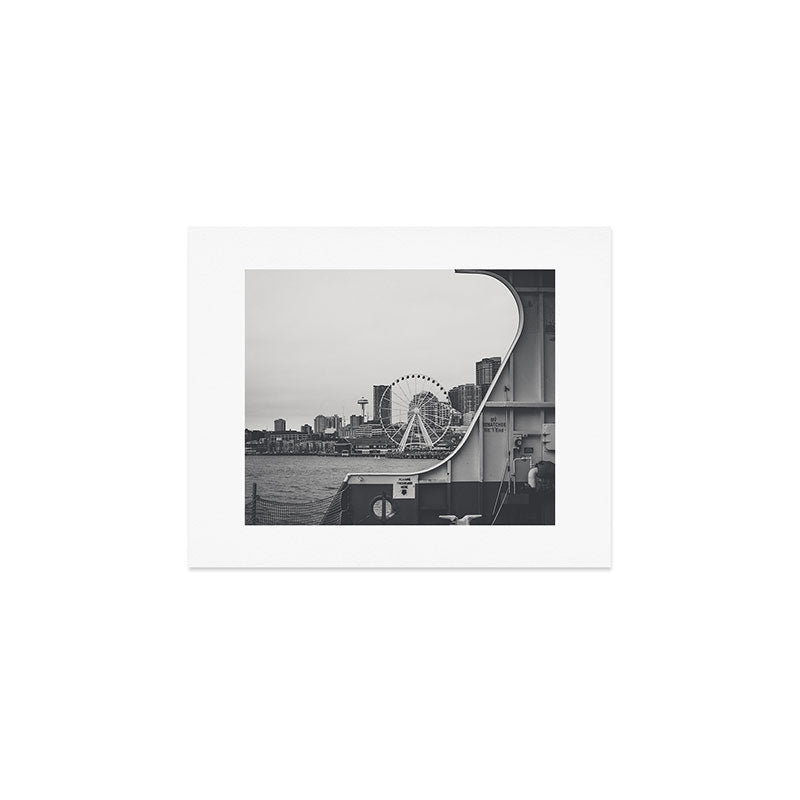 Seattle Waterfront Art Print Gallery Image 1