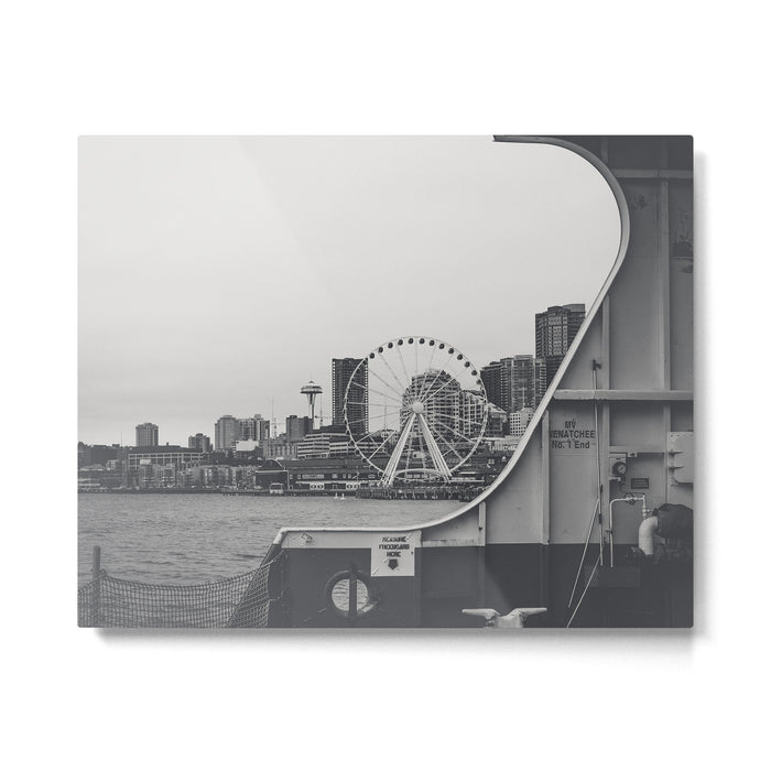 Seattle Waterfront Metal Print Gallery Image 1