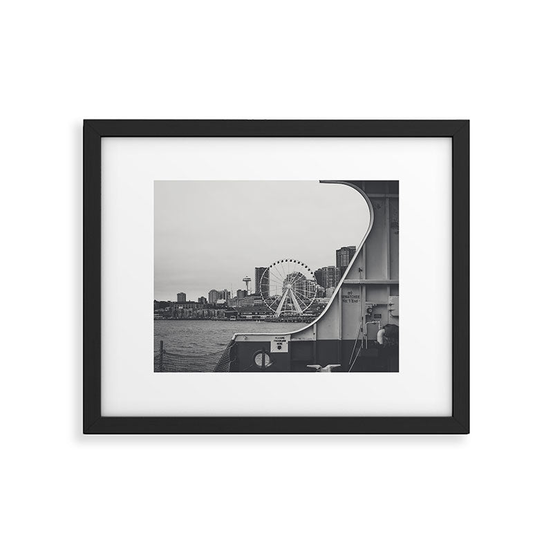 Seattle Waterfront Framed Art Print Gallery Image 5