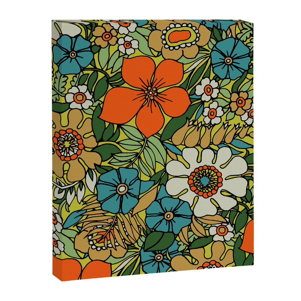 70s Plate Canvas Print Gallery Image 8