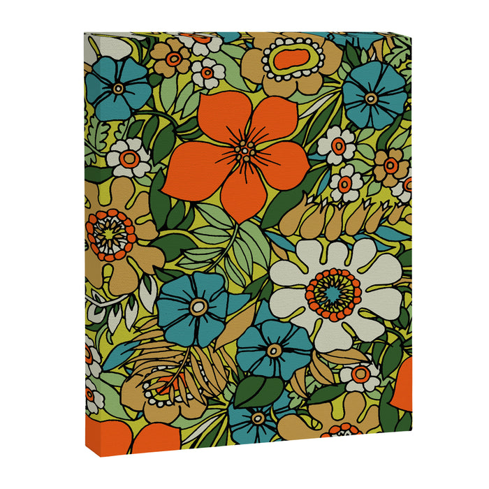 70s Plate Canvas Print Gallery Image 1
