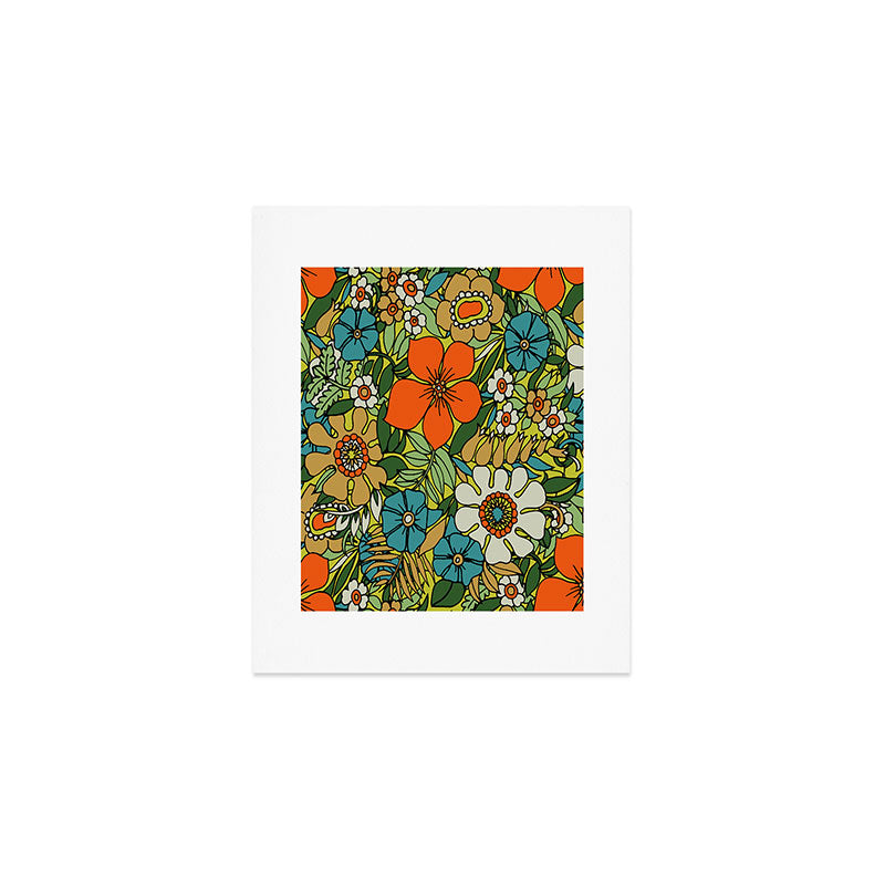 70s Plate Art Print Gallery Image 1